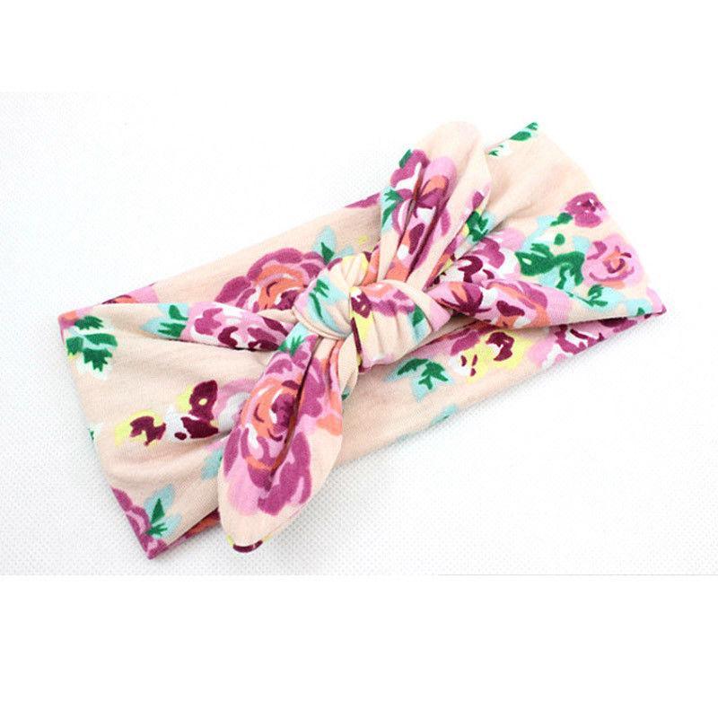 Bandeau élastique de luxe coloré pour nouveau-né et tout-petit, nœud papillon pour bébés filles