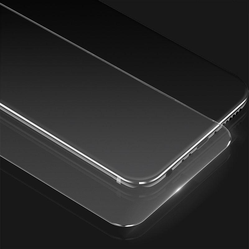 Verre mat dépoli pour iPhone 5 5s 5c SE X XS Max XR, Verre trempé 9H pour iPhone 6 6s 7 8 Plus, Étui de protection en verre, Film en verre trempé compatible avec les étuis, Protecteur d'écran en verre HD clair pour iPhone