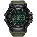 Montre Chronographe Homme Sport Intelligente Montre Militaire Sport Multifonction Étanche 50M Montre Digitale LED pour Homme