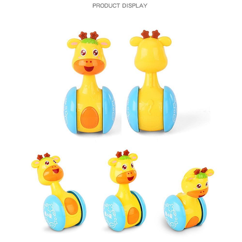 Bébé Hochets Culbuto Jouets Bébé Douce Musique de Clochette Culbuto Jouets Éducatifs Apprentissage Clochette Bébé Jouets Pour Enfants