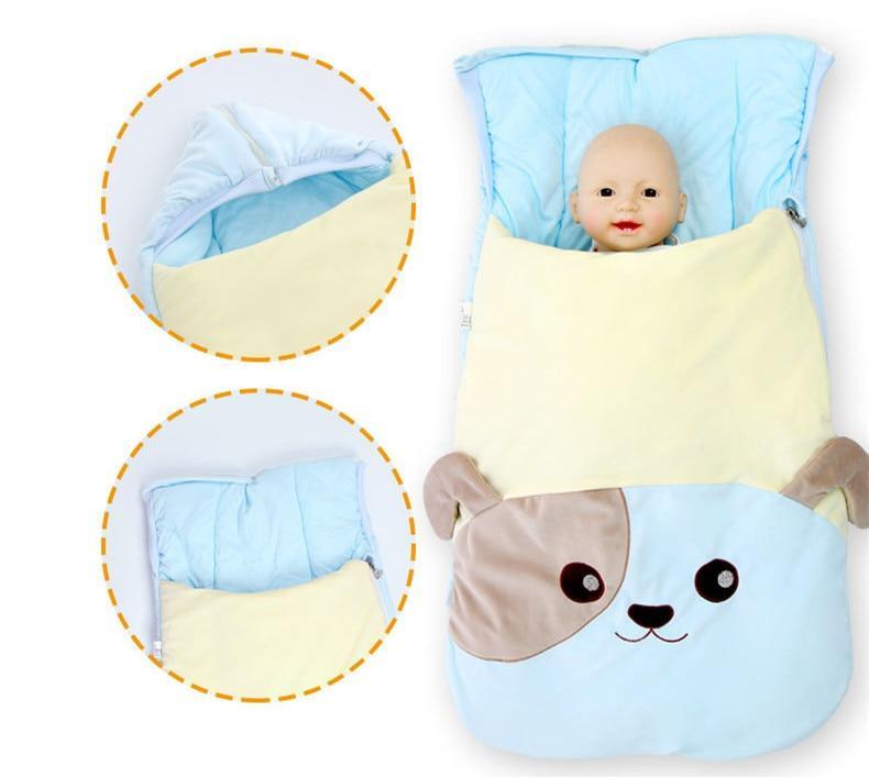 Gigoteuse nouveau-né Sac de couchage bébé Chancelière Nid d'ange Couverture d'emmaillotage Couverture enveloppante pour bébé