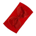 Bandeaux pour bébés filles Accessoires pour cheveux Turban Couleur unie Serre-tête Nœud Accessoires pour filles