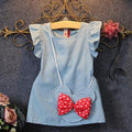 Robe d'été moderne de luxe pour enfants - Robe de princesse pour bébé fille avec coutures pour toutes les occasions