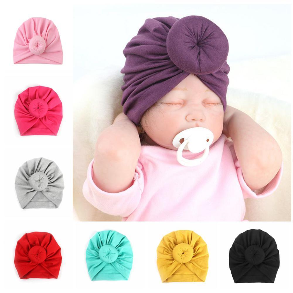 Bandeau Bébé Luxe en Coton Mélangé Doux avec Nœud Lapin Turban Élastique pour Cheveux Filles Style Bandeau Élastique