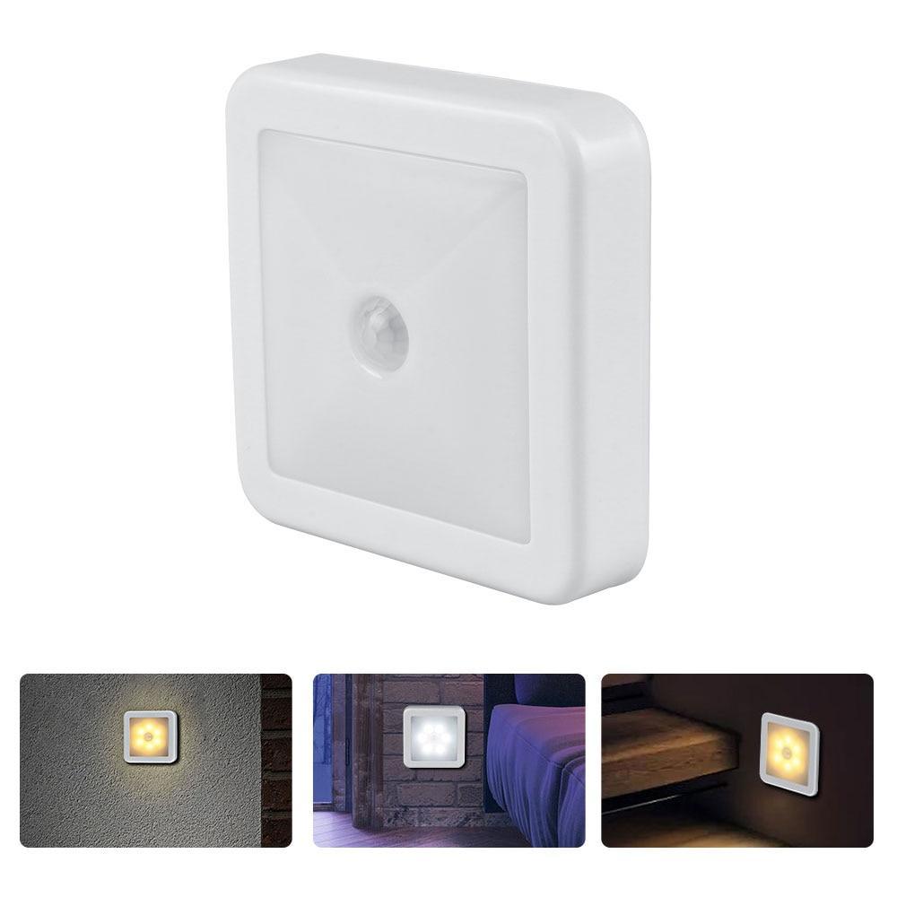 Nouvelle Veilleuse LED Portable Intelligente à Détecteur de Mouvement pour WC, Escaliers et Chambres