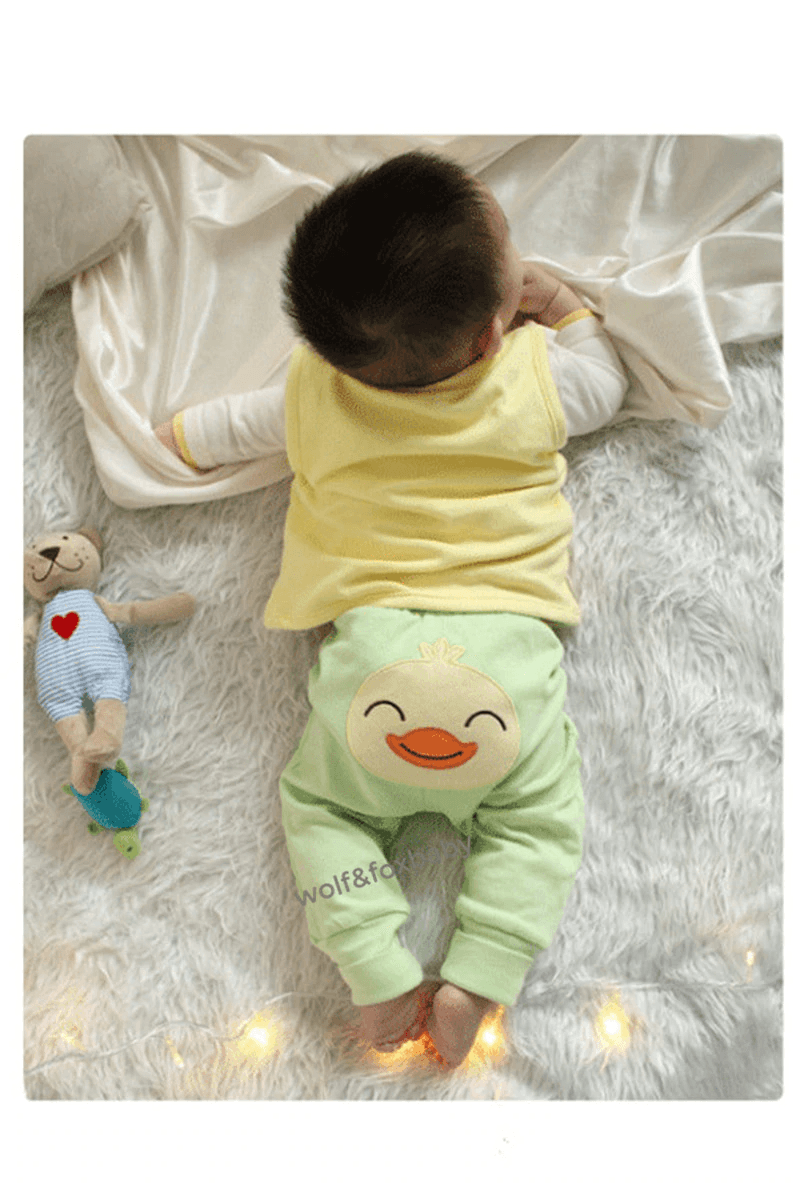 Pantalon Bébé Moderne Intéressant Lot de 5, 0-2 ans, Pantalons PP, Pantalons Bébé Nourrisson Dessin Animé Pour Garçons Et Filles, Ensemble de Pantalons