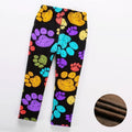 Legging Épais Luxe Moderne Enfant Fille Garçon Automne Hiver Pantalon Doublé Bébé Fille Garçon Vêtement Enfant Fille