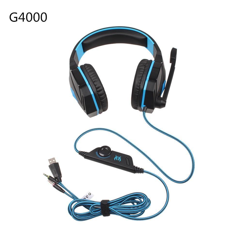Nouveaux casques de jeu STEVEEX Modern G2000 G9000 grands écouteurs avec micro lumineux écouteurs stéréo basses profondes pour PC, ordinateur portable et jeux