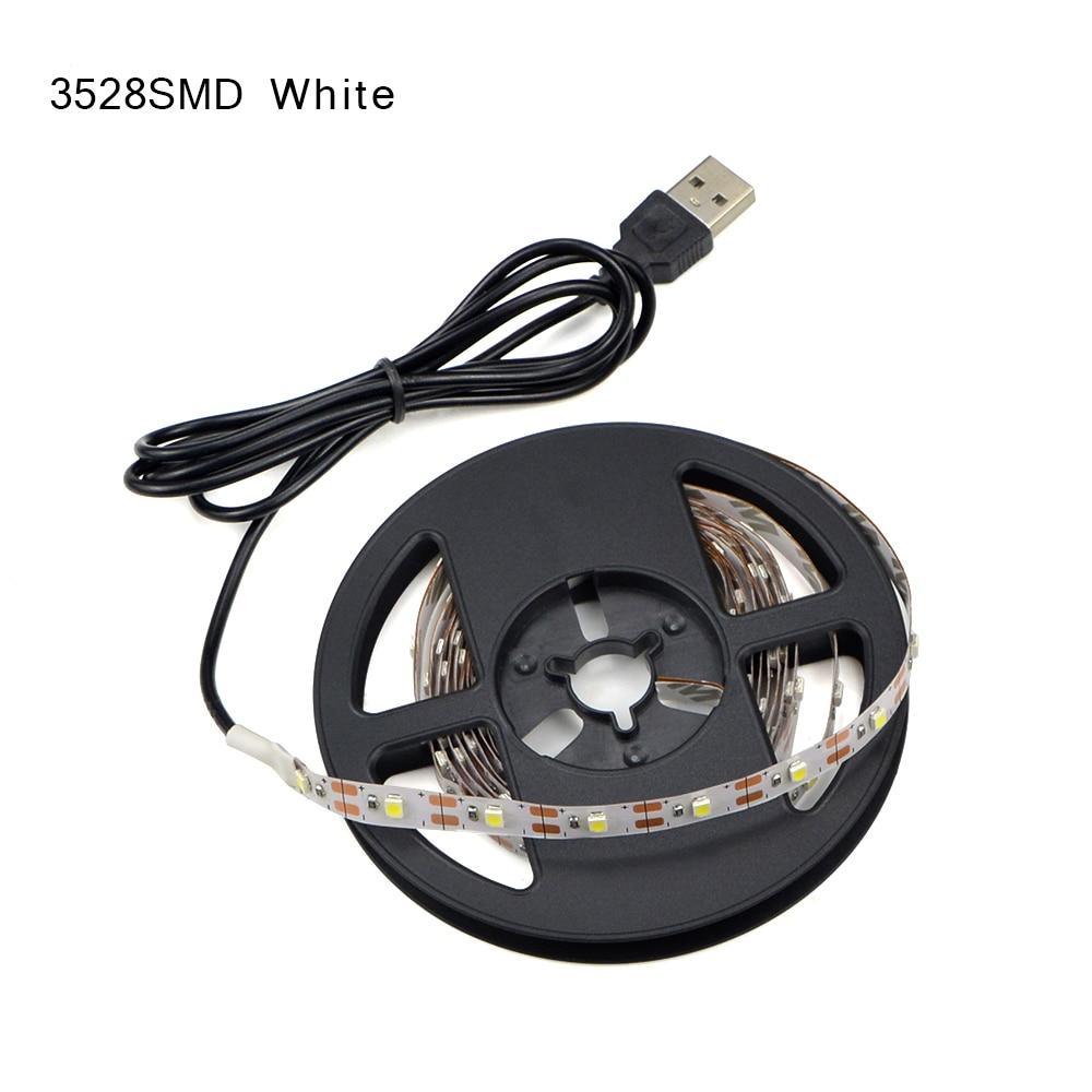 Lampe LED USB STEVVEX avec ruban RVB flexible Rétroéclairage TV Lampe de lecture RVB Ampoule d'ambiance TV Ruban de décoration de bureau Guirlandes 1M 2M 3M 4M 5M