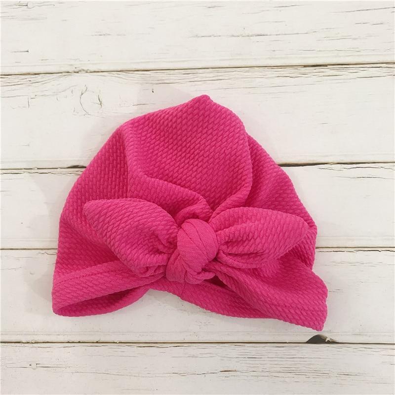 Bonnets de bébé faits à la main avec oreilles de lapin pour nourrissons et jeunes enfants, filles, chapeau bohème, bonnet, écharpe, turban, bandeau pour filles, bébés