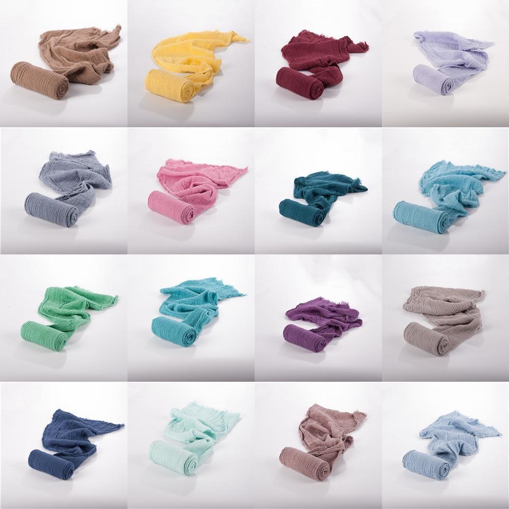 Couverture Moderne de Luxe Extensible pour Accessoires de Photographie de Bébé, Couverture en Coton Organique Doux pour Bébé