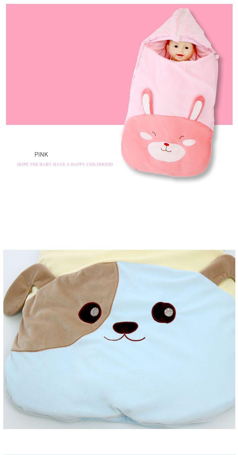 Gigoteuse nouveau-né Sac de couchage bébé Chancelière Nid d'ange Couverture d'emmaillotage Couverture enveloppante pour bébé
