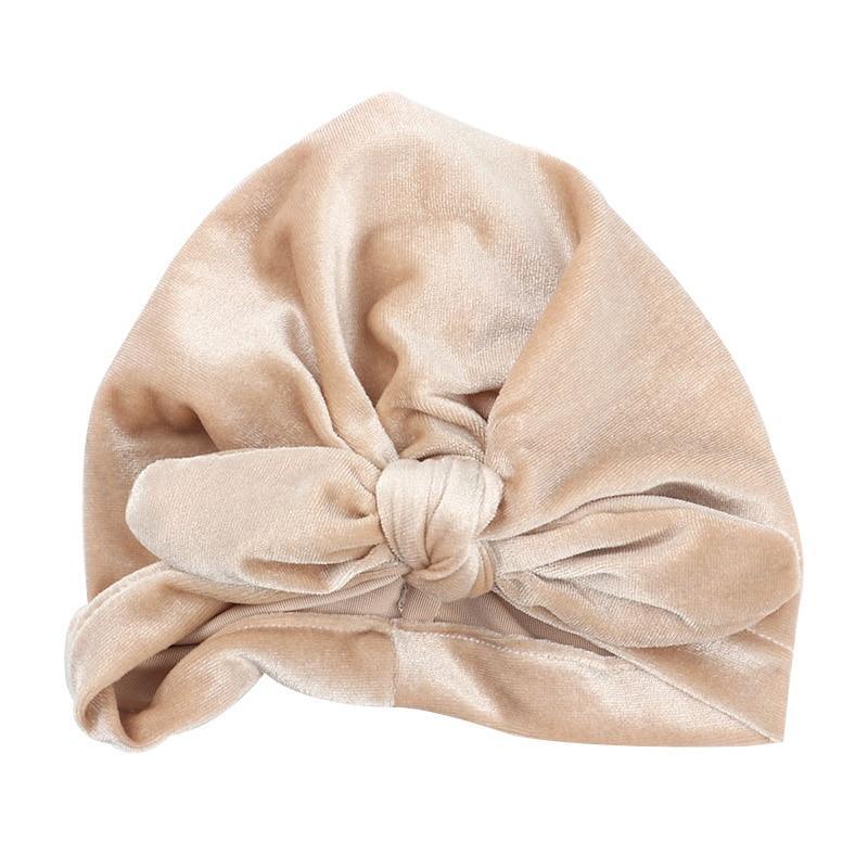 Nouveau bonnet bébé moderne pour filles automne hiver, turban idéal pour accessoires photo, conception élastique pour bébés