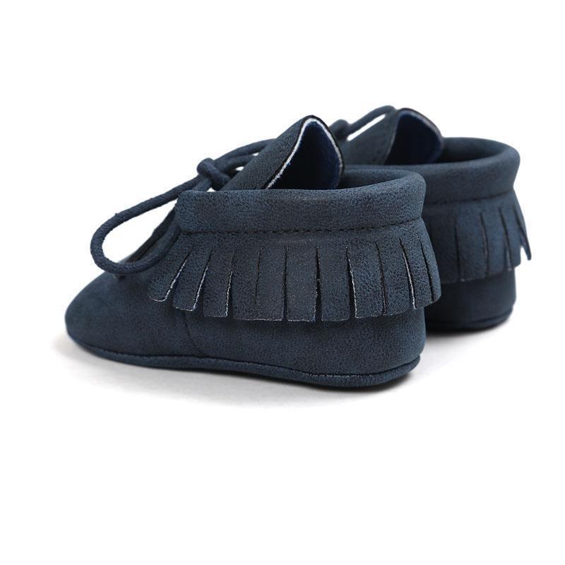 Chaussures de bébé automne/printemps pour nouveau-nés garçons et filles en cuir PU, premiers pas, 0-18 mois