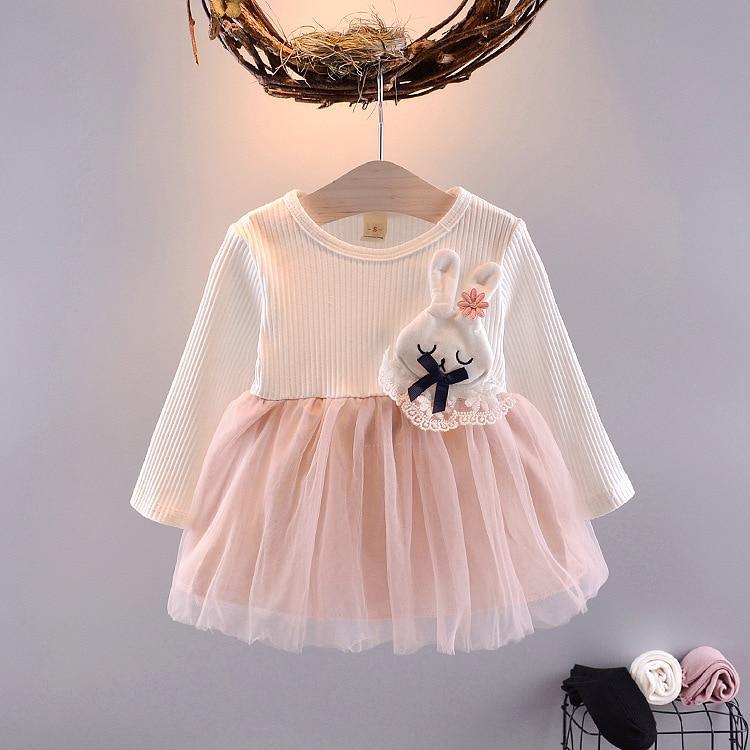 Robe de luxe moderne en coton pour bébé, robe en fil d'ananas pour fille, style vêtements de mode