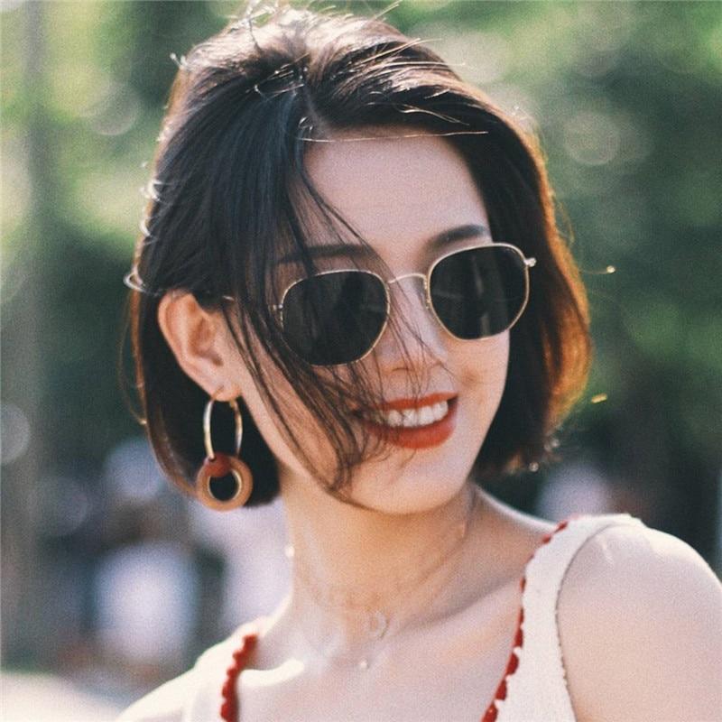 Lunettes de soleil de luxe pour homme et femme, unisexe, en métal, classiques, avec monture en métal et verres polarisés de style vintage, pour la conduite, Oculos De Sol Masculino, avec protection UV400.