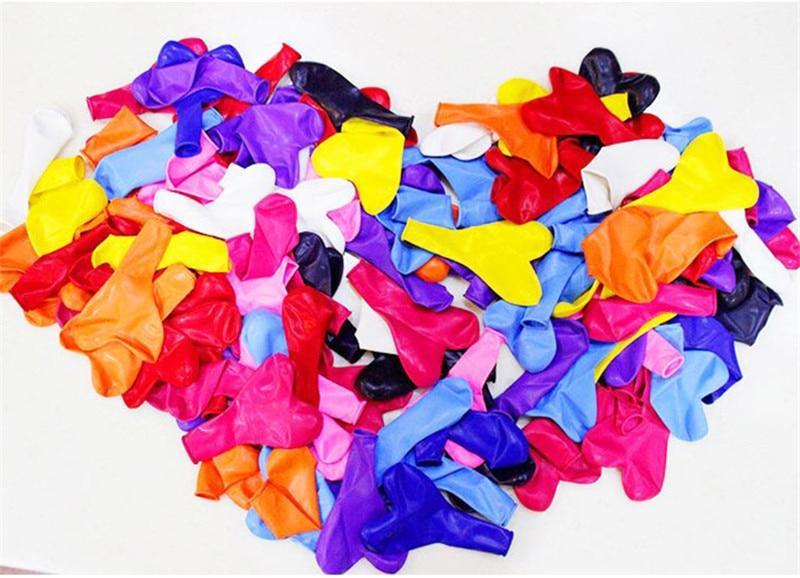 Lot de 100 ballons rouges et roses de 10 pouces en forme de cœur pour mariage, fête et célébration, ballons gonflables en latex à l'hélium pour la Saint-Valentin et anniversaire