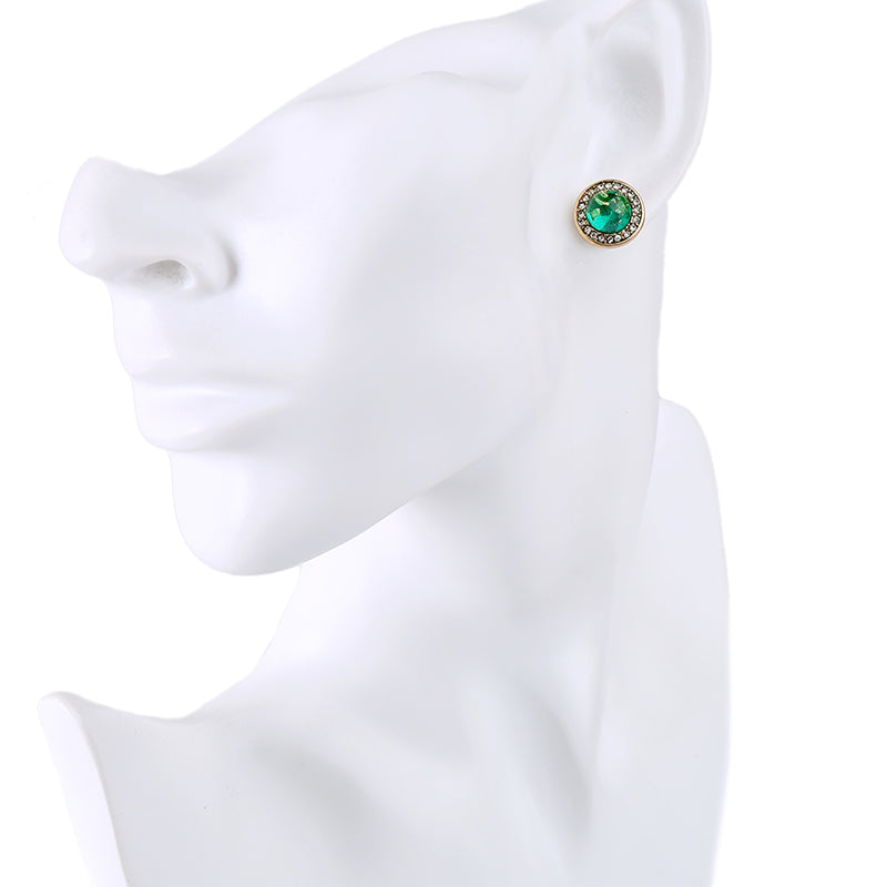 Boucles d'oreilles clous Claire Circle
