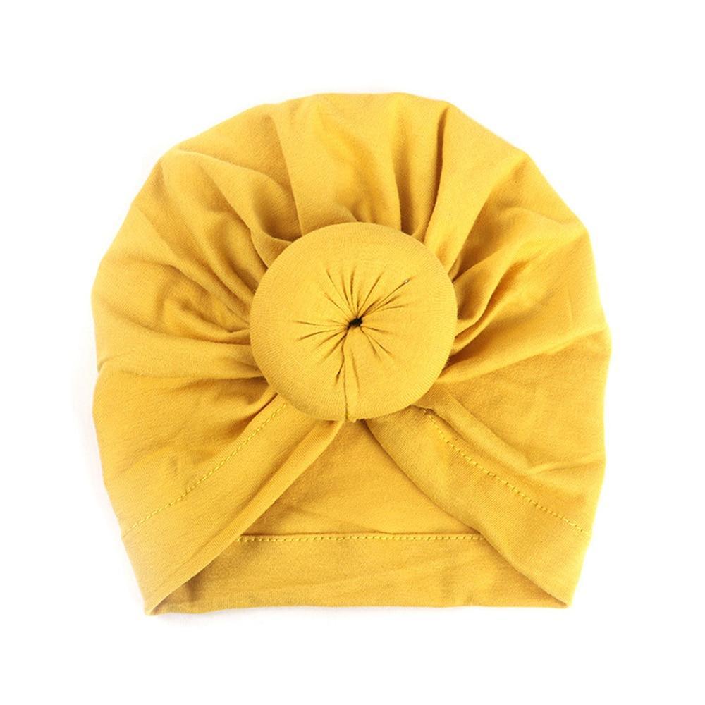 Bandeau Bébé Luxe en Coton Mélangé Doux avec Nœud Lapin Turban Élastique pour Cheveux Filles Style Bandeau Élastique