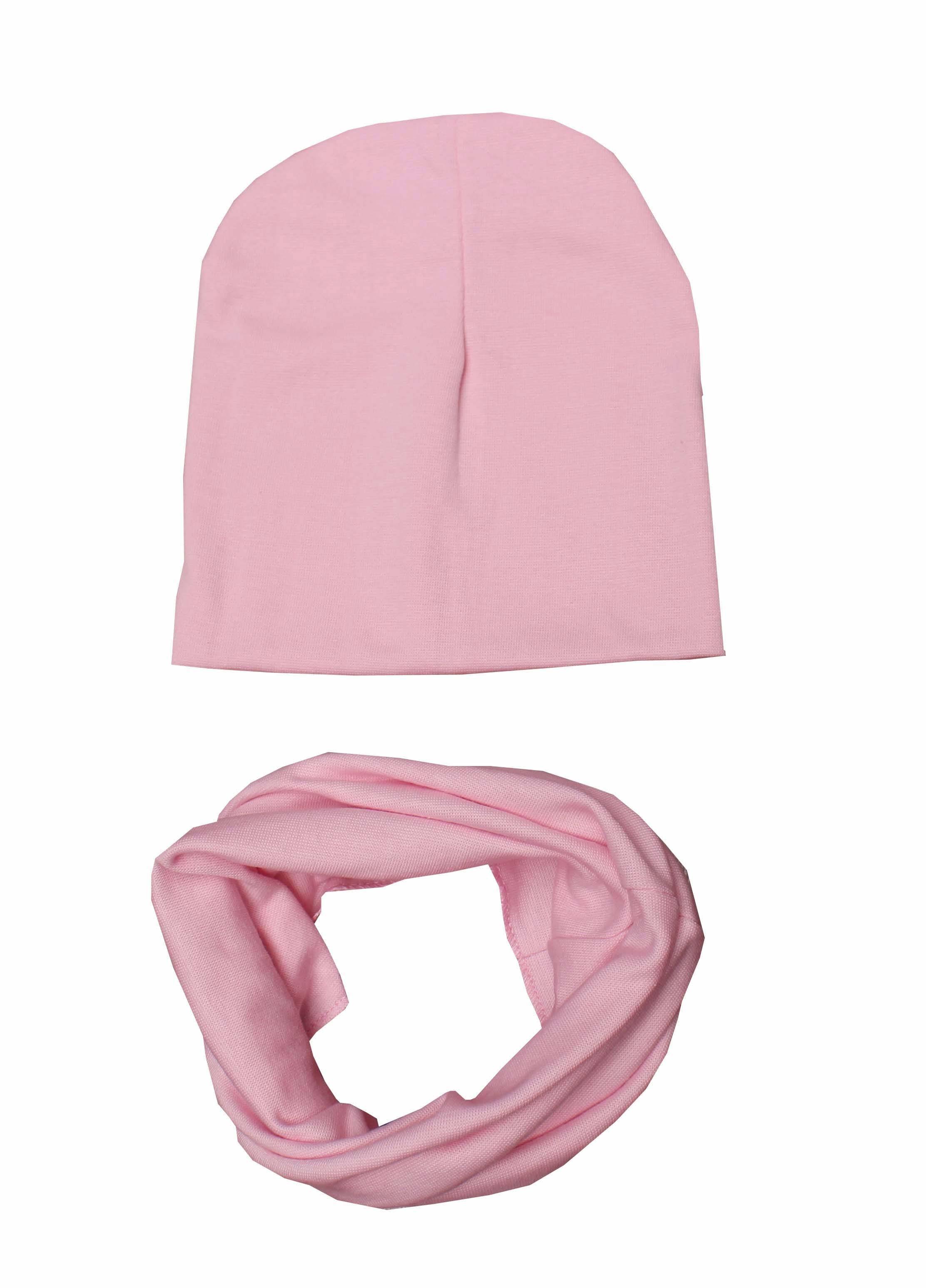 Bonnets et écharpes en coton tricotés pour bébés garçons et filles, ensemble pour nourrissons, tout-petits et enfants