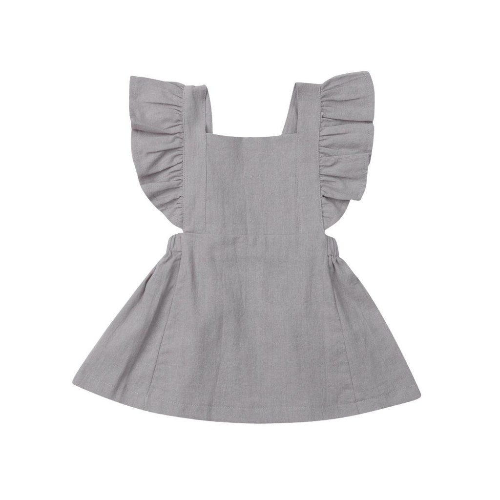 Robe de soirée princesse mignonne à volants colorés d'été pour bébé fille