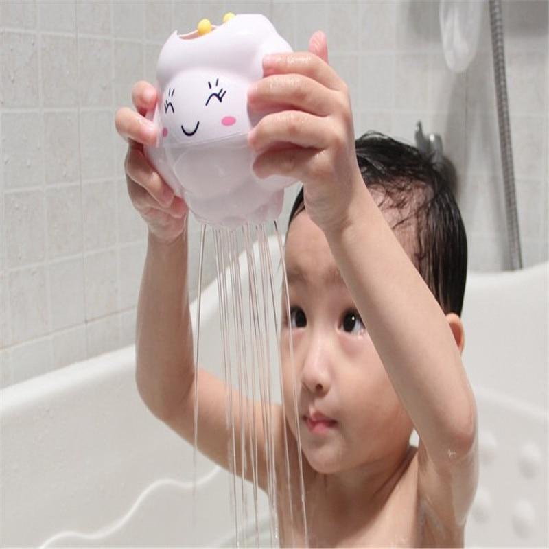 Mignons jouets de bain en forme d'animaux de dessin animé pour bébés, pour la douche, la plage, jouets aquatiques amusants et classiques, jouets éducatifs pour enfants