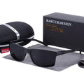 Nouvelles lunettes de soleil polarisées carrées classiques pour hommes, lunettes de soleil de conduite en aluminium pour hommes et garçons avec protection UV400