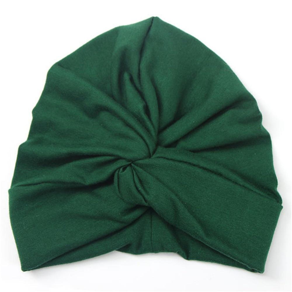 Chapeau Bébé Coton Doux Turban Nœud Fille Chapeau d'été Style Bohème Casquette Nouveau-né Enfant pour Filles