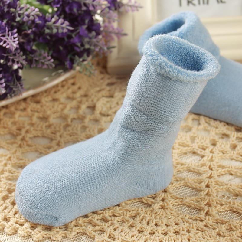 Chaussettes de sol antidérapantes durables en coton pour nouveau-né, pour bébé garçon et bébé fille, cadeau parfait pour une fête prénatale