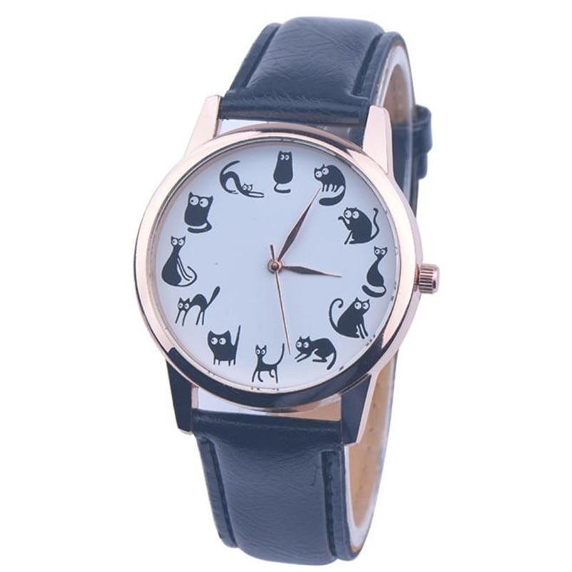 Montre pour femme, montre à quartz classique, montre décontractée en 8 couleurs pour femmes et jeunes filles