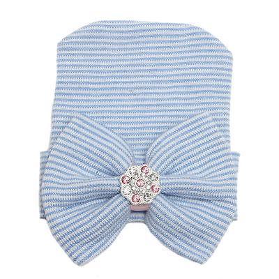 Bonnet nœud pour bébé et enfant, mignon, luxueux, moderne, à nœud confortable, pour nouveau-né, bébé, fille, nourrisson, tout-petit