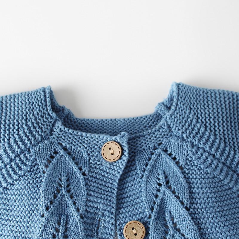 Vêtements modernes en coton pour bébé fille - Cardigan avec pull et manteau pour bébés garçons et filles - Combinaison d'hiver