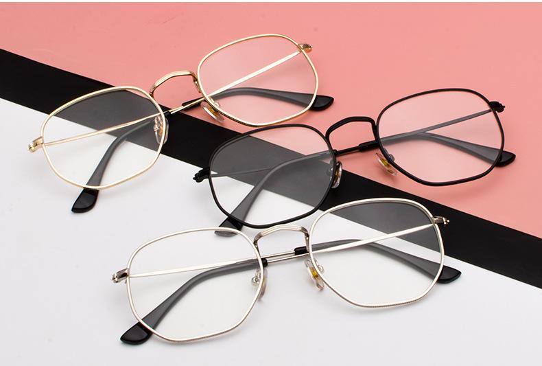 Lunettes de soleil unisexes pour femmes et hommes, vintage, rétro et modernes, monture carrée en métal, pilote miroir classique, avec protection UV400