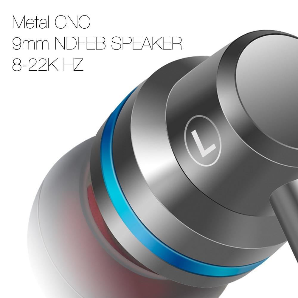 Écouteurs intra-auriculaires STEVVEX pour téléphone, stéréo, basse, casque filaire en métal, écouteurs HiFi avec micro pour téléphones portables