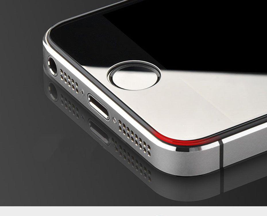 Protection d'écran en verre trempé 3D pleine couverture pour iPhone 5 5S SE 2016 Film de protection en verre pour iPhone 5S SE 5C Anti-explosion Anti-rayures Verre trempé Premium pour iPhone