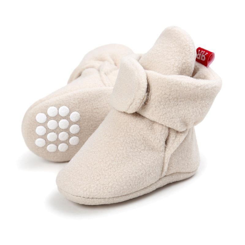 Bottes classiques d'hiver chaudes en fausse fourrure pour bébés, nourrissons et tout-petits garçons et filles