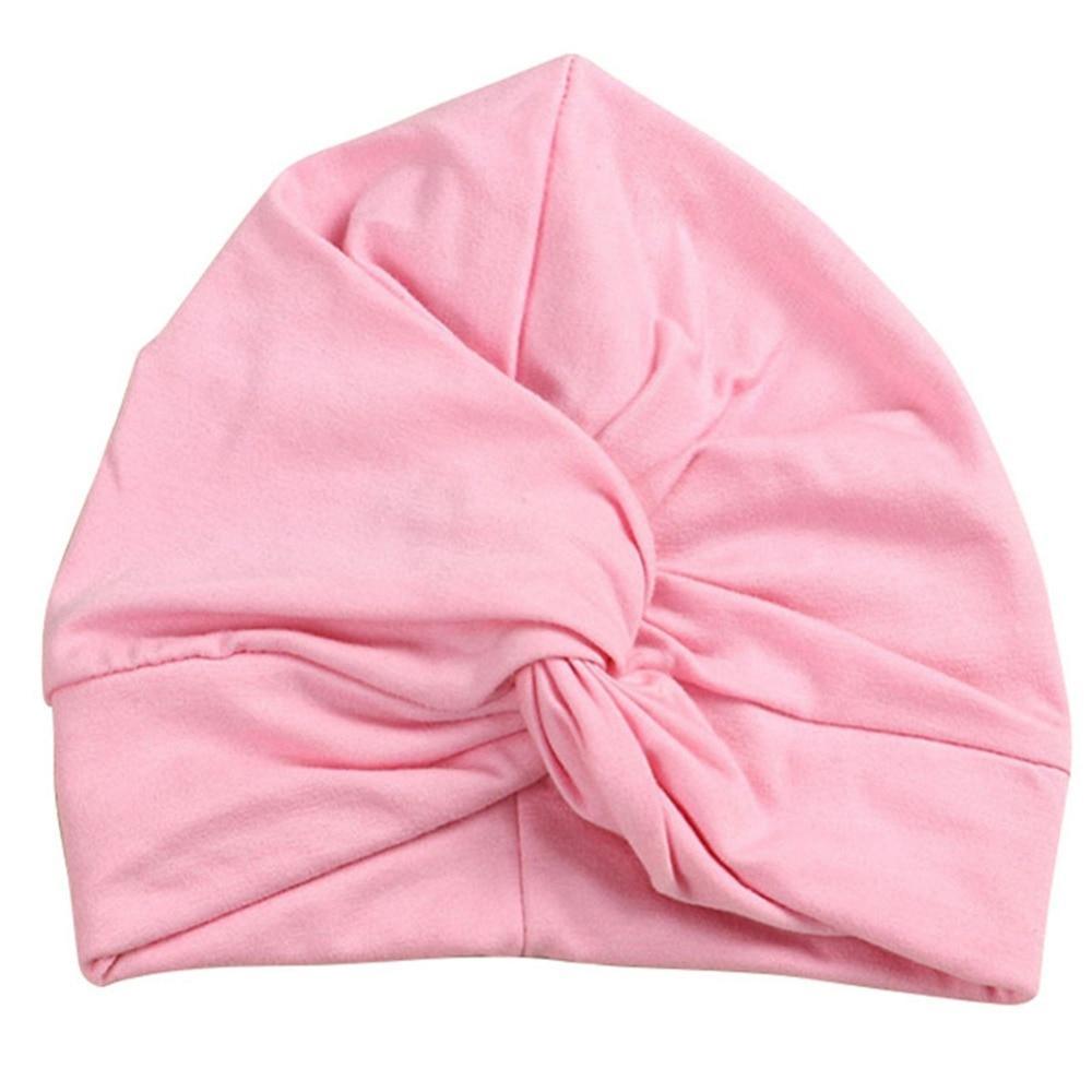 Chapeau Bébé Coton Doux Turban Nœud Fille Chapeau d'été Style Bohème Casquette Nouveau-né Enfant pour Filles
