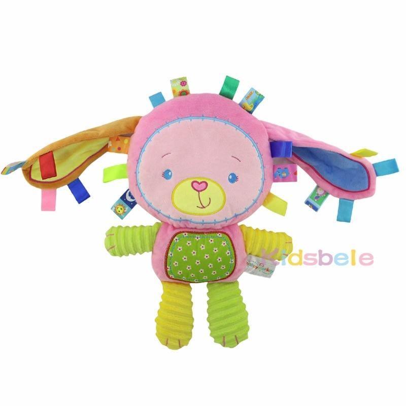 Jouets pour bébés Hochets Anneau de dentition doux en peluche Jouets éducatifs pour bébés et nourrissons