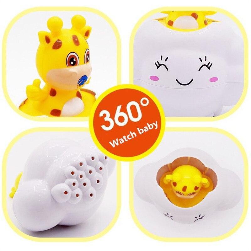 Mignons jouets de bain en forme d'animaux de dessin animé pour bébés, pour la douche, la plage, jouets aquatiques amusants et classiques, jouets éducatifs pour enfants