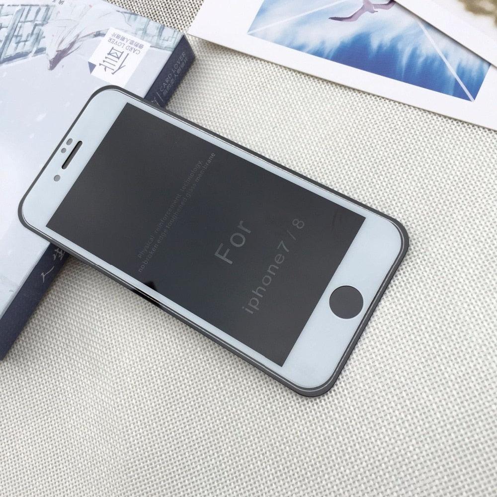 3 Pièces Meilleur Verre Trempé Confidentialité 9H pour iPhone 11 12 13 14 Pro Mini XS MAX X XR 6S 7 8 Plus SE Film de Protection Écran Anti-Espion Anti-Peeping en Verre Trempé pour iPhone