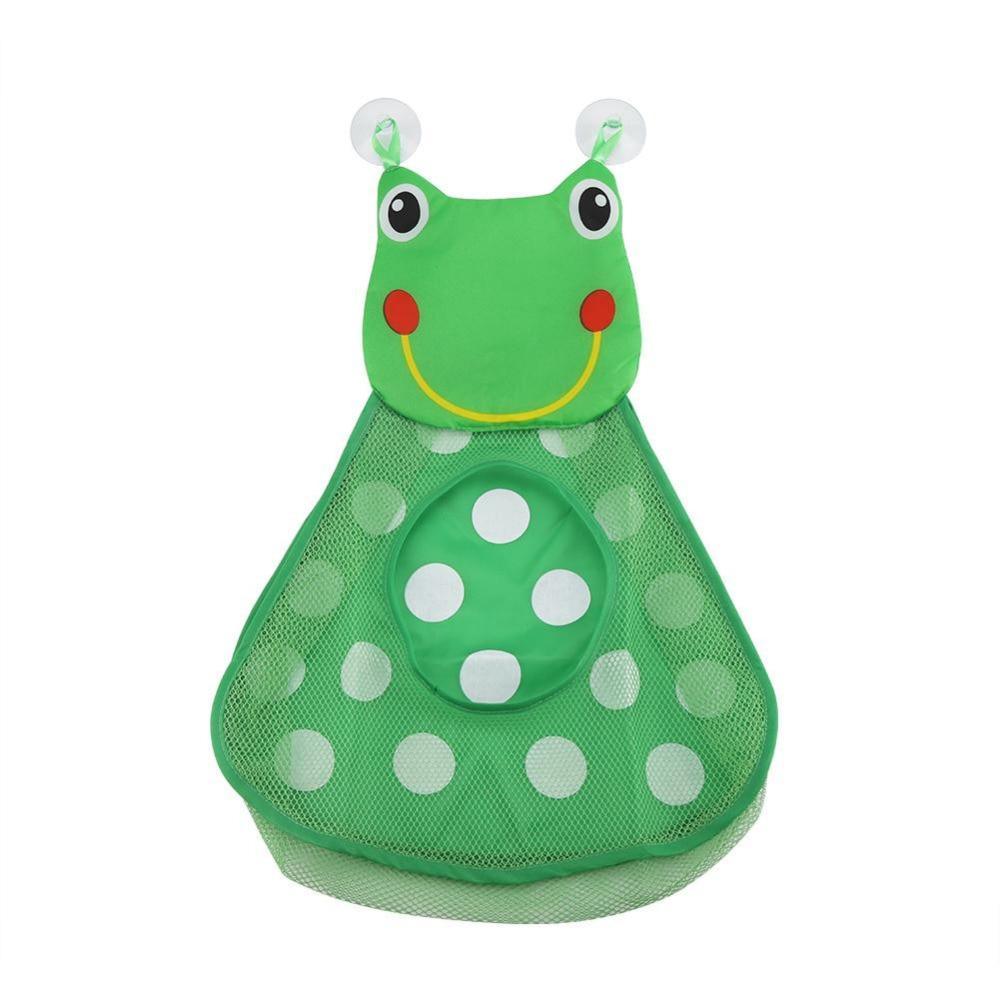 Baby Shower Baignoire Jouets Petit Canard Petite Grenouille Bébé Enfants Jouet Rangement en Maille avec Fortes Ventouses Sac à Jouets Filet Organisateur de Salle de Bain