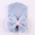 Bonnet Bébé Fille Nouveau-né avec Nœud, Chaud et Respirant, Design Moderne avec Gros Nœud pour Bébés Enfants