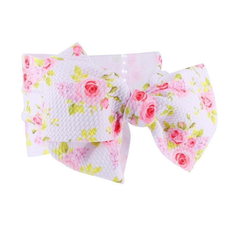 Bandeau Cheveux Bébé Fille Garçon Nouveau-né Nœud Turban Doux et Coloré pour Enfants