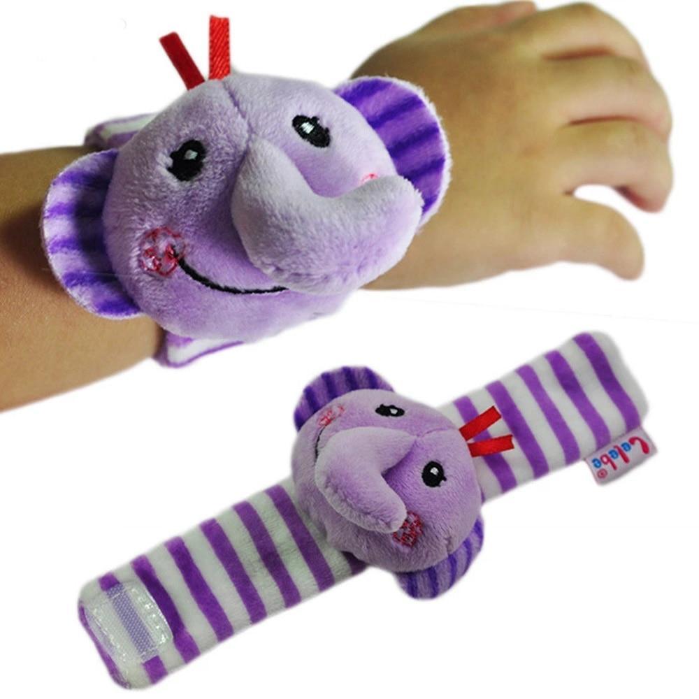 Hochets à main en peluche douce pour bébé, jouets hochets pour nouveau-né, hochets à main style animal pour bébés et enfants