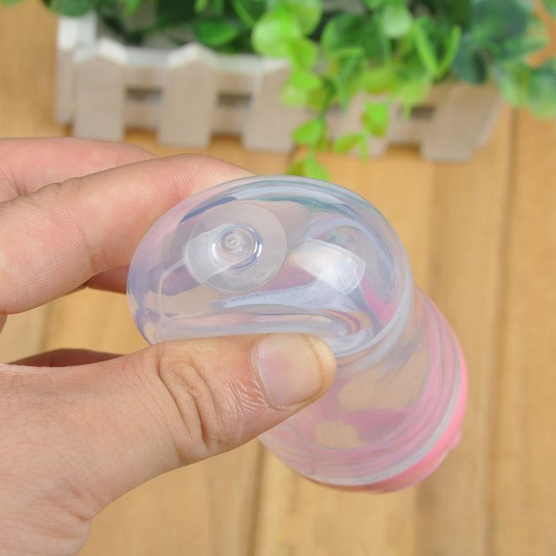 Biberon en silicone de sécurité pour bébés, biberons avec cuillère, tasse de supplément alimentaire pour bébés