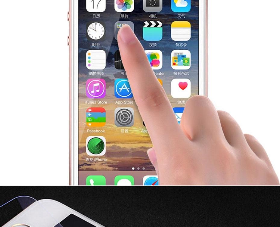 Protection d'écran en verre trempé 3D pleine couverture pour iPhone 5 5S SE 2016 Film de protection en verre pour iPhone 5S SE 5C Anti-explosion Anti-rayures Verre trempé Premium pour iPhone