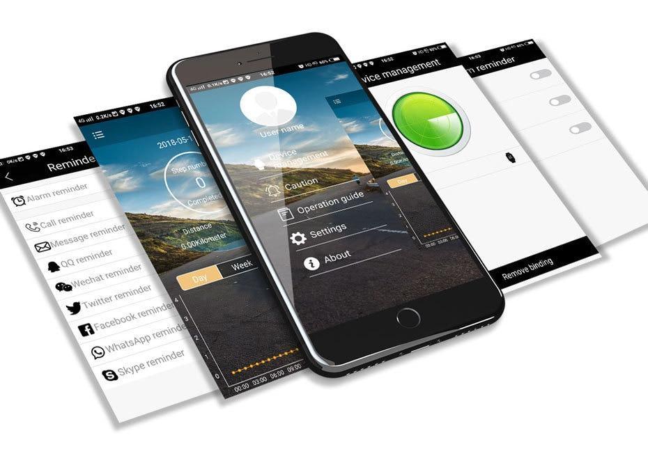 Montre connectée de sport moderne professionnelle étanche 5ATM avec rappel d'appel Bluetooth et affichage numérique pour systèmes iOS et Android