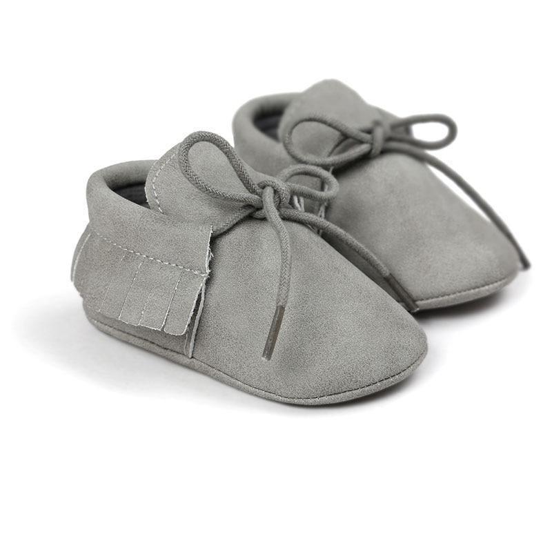 Chaussures de bébé automne/printemps pour nouveau-nés garçons et filles en cuir PU, premiers pas, 0-18 mois