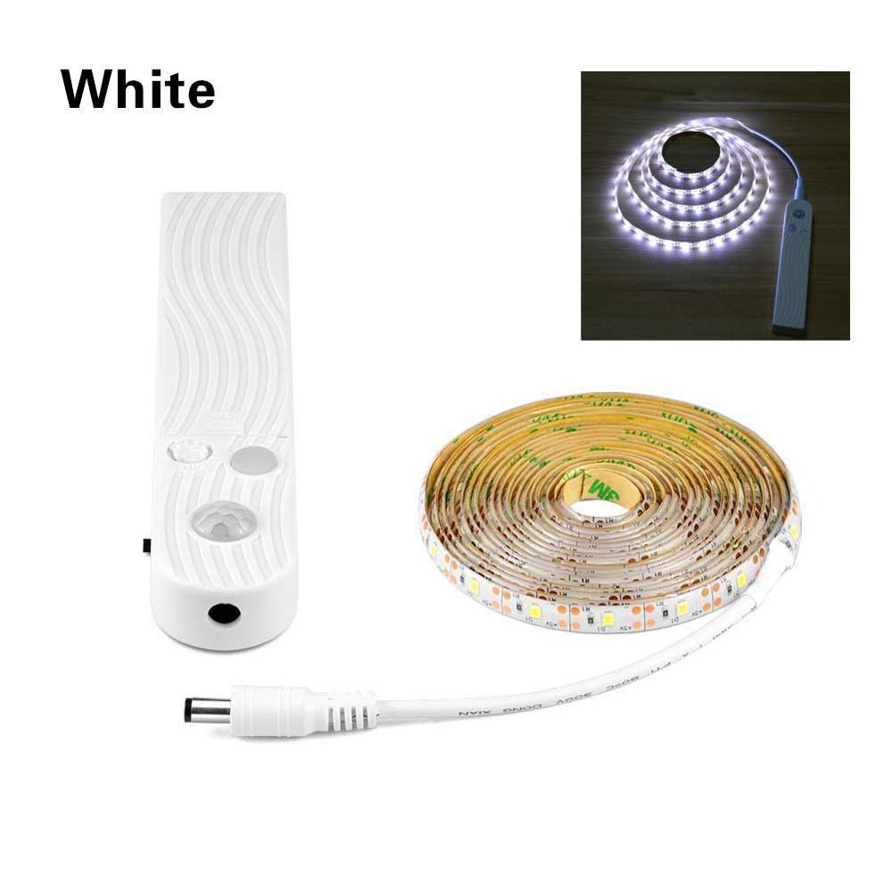 Stevvex Veilleuses de chevet sans fil avec mode nuit, alimentées par USB, détecteur de corps humain, bande LED pour escaliers, couloirs