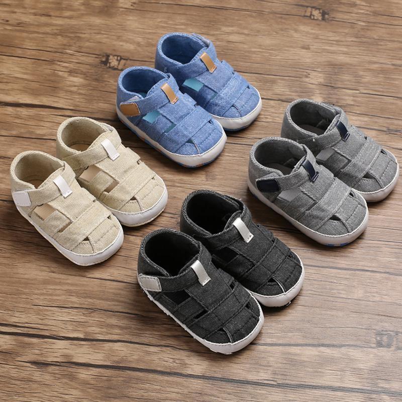 Chaussures d'été souples pour bébé garçon, chaussures décontractées pour enfant, premières chaussures antidérapantes, baskets